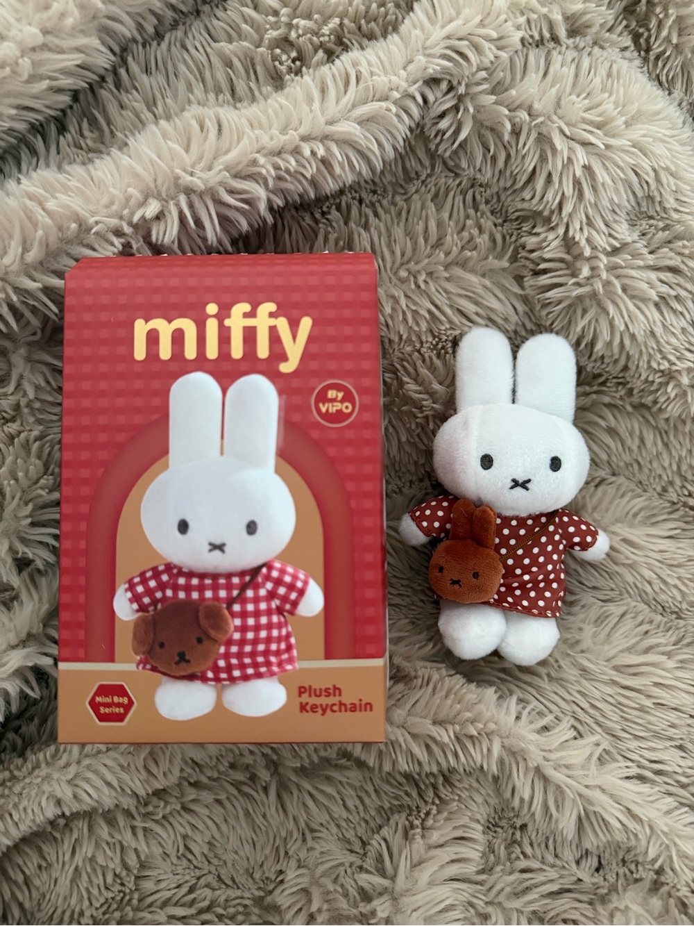 Miffy x VIPO Miffy Mini Bag Plush Keychain